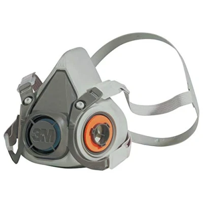 Image of 3M Reusable Half Face Mask, Large, 6300, EN safety certified, XA007702674