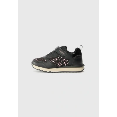 Image of Geox Fastics Trainers for kids, Size: 2.5, Black/purple shoes