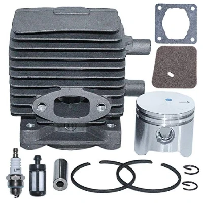 Image of AUMEL Cylinder Piston Kit 34MM For Stihl Trimmer FS75 FS80 FS85 HS75 HS80 HS85 HL75 HL75K HT70 FC75 FC85 FH75 FR85 HT75 KA85 KR85 KW85 SP81 SP85 part Replace #4137 020 1202/4137 1201.