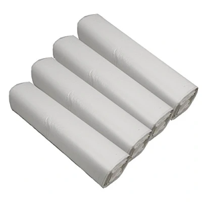 Image of 30L White Swing Bin Liners/Bags 4 rolls of 100 refuse sacks 400 bags total