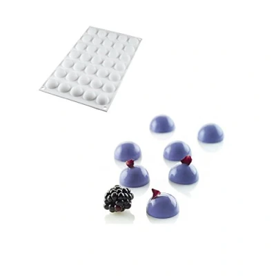 Image of Silicone Mould Micro Dome 5 (Hemisphere Ø 2,6)