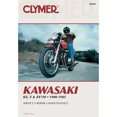 Image of Kawasaki KZ, Z and ZX750 Motorcycle (80 85) Service Repair Manual (Paperback)