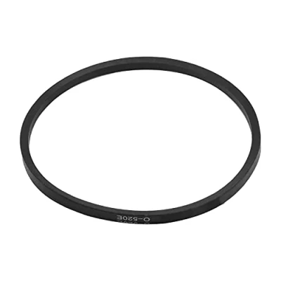 Image of Othmro O 520 Drive V Belt, Inner Girth 520mm Rubber Belt Machine Transmission (Width:10mm,Thickness:6mm)