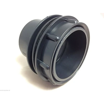 Image of Aquacadabra 2&quot; Threaded Solvent Weld Tank Connector Comes With Rubber Washer