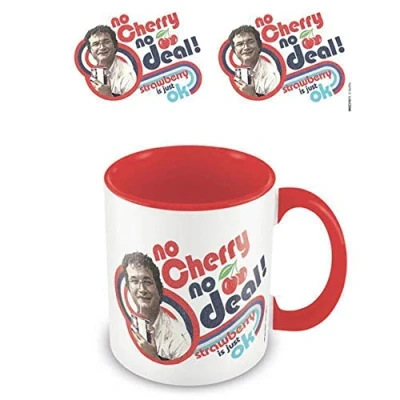 Image of Pyramid International Stranger Things Ceramic Mug with No Cherry Deal Illustration in Presentation Box Official Merchandise