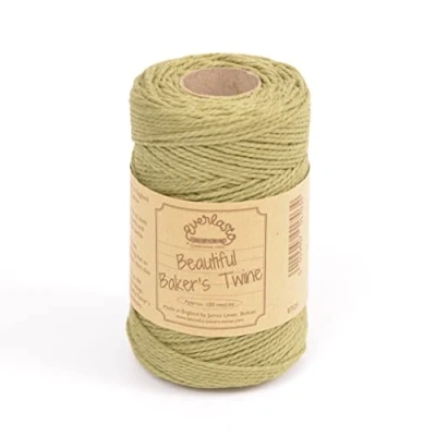 Image of 100m Everlasto &#039;Solid&#039; Beautiful Baker&#039;s Cotton Craft Twine (2mm Approx) (Olive)