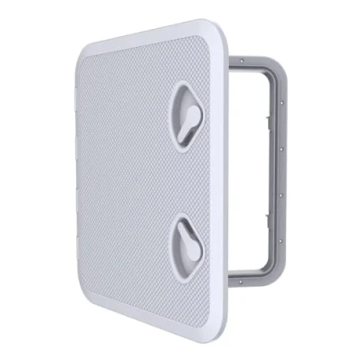 Image of Seaflo Marine Boat Deck Access Hatch &amp; Lid, 20 L X 18 W, White