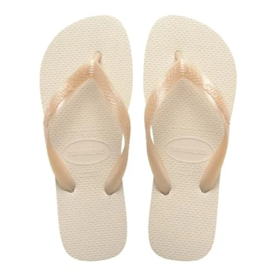 Image of Havaianas TOP Senses Unisex Tbar sandals, Size: 7/7.5, Beige