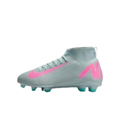 Image of Nike Performance JR 10 CLUB Unisex Moulded stud football boots, Size: 36.5, Ocean cube/pink blast shoes