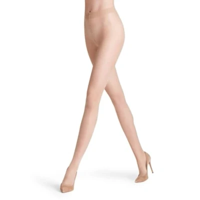Image of FALKE Women&#039;s Seidenglatt 15 DEN W TI Sheer Plain 1 Pair Tights, Skin colour (Crystal 4409), S