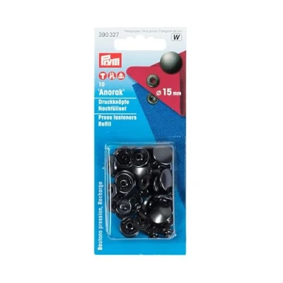 Image of Prym Refill Packs brass for 390302 black oxidized 15 mm