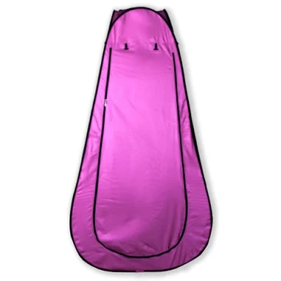 Image of Portable Outdoor Instant Pop Up Tent Privacy Camping Shower Toilet Changing Room (Pink)