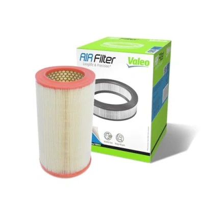 Image of 1444SG, 1444SR Air filter VALEO 585695 304mm 170mm Insert with pre PEUGEOT: Boxer Van, Platform / Chassis, FIAT: Ducato III Van