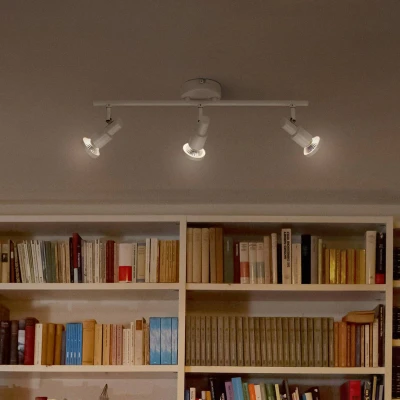 Image of LEDVANCE LED downlight GU10, 3 bulb, white
