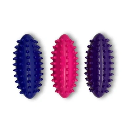 Image of Spiky Massage Ball Roller Set 3Pcs Hedgehog Silicone Fascia Relax Massager Relieve Stress Tight Muscles Trigger Point Myofascial Release, Plantar,Deep Tissue by Playlearn