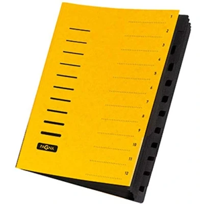 Image of Pagna Document Wallet 12 Piece Material Pressboard