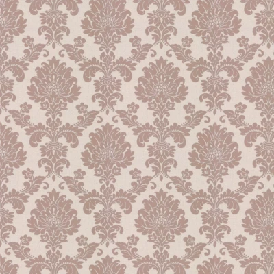 Image of Fine Décor FD42204 Damask Quartz, Rose Gold
