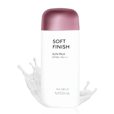 Image of MISSHA All around Safe Block Soft Finish Sun Milk SPF50+/PA+++