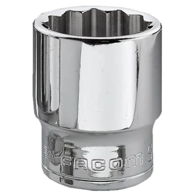 Image of Facom J.21 Bi Hex Socket, 3/8&quot; Square Drive, 21mm