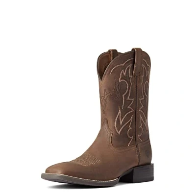 Image of Stockman Ultra Western Boot, Distressed Brown, 14 UK