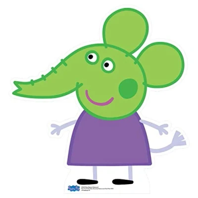 Image of Official Star Cutouts Emily Elephant (Peppa Pig Party Halloween) Cardboard Cutout 75cm Tall