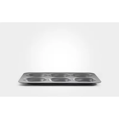 Image of Mermaid by Samuel Groves Hard Anodised 6 Hole Yorkshire Pudding Tray