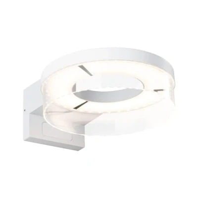 Image of Paulmann Capera Outdoor Wall Lamp w/Sensor SWR White