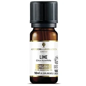 Image of Amphora Aromatics Cosmos Organic Lime Essential Oil 10ml