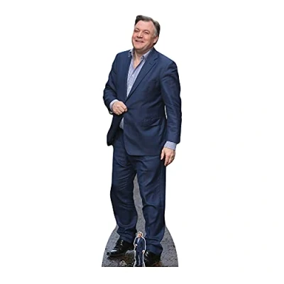 Image of Star Cutouts Ltd Life Size Cardboard Cut Out Ed Balls, Multi Colour, Lifesize