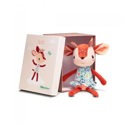 Image of Lilliputiens Knuffeldier eco in doos Stella