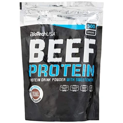 Image of BioTechUSA Beef Protein, Chocolate Coconut, 500 g