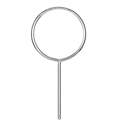 Image of StonyLab Support Retort Ring, Chrome Plated Lab Ring Closed Extension in O.D. 140 mm I.D. 125 for Laboratory Experiment, Sturdy Corrosion Resistant
