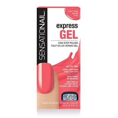 Image of SensatioNail Express Gel Polish Can&#039;t Hear Myself Pink, 10ml