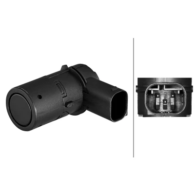 Image of YDB500311 Parking Sensors HELLA 6PX 358 270 421 Front Ultrasonic Sensor LAND ROVER: Discovery 3, Freelander I Off Road