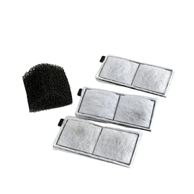 Image of Interpet Internal Corner Power Filter CPF3, 3 Month Service Pack, x Cartridge with Carbon, 1 Black Sponge