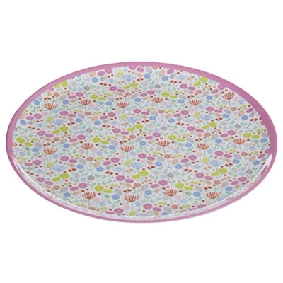 Image of Premier Housewares 1206311 Mimo Casey Dinner Plate, Melamine, Multi Colour, 25 x 1 cm
