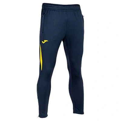 Image of Joma Men&#039;s Championship VII Sports Pants Yellow Navy