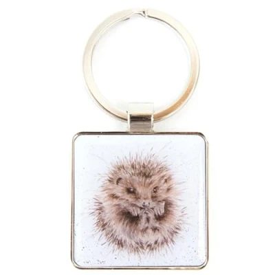 Image of Wrendale Designs &#039;Awakening&#039; Hedgehog Keyring