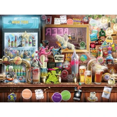 Image of Ravensburger Craft Beer Bonanza 1500 Piece Jigsaw Puzzles for Adults and Kids Age 12 Years Up