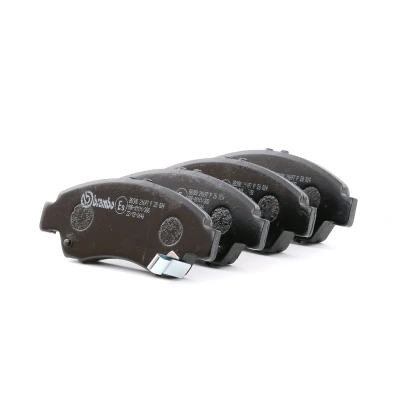 Image of 06450SENH00, 45022SENH10 Brake pad set BREMBO P 28 024 with acoustic wear warning without accessories HONDA: Civic 5 Stufenheck, V Hatchback