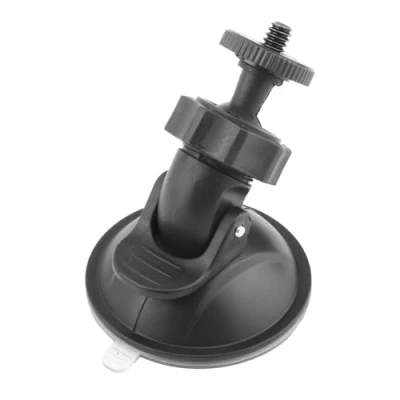 Image of Car Suction Cup for Dash Cam Holder Vehicle Video Recorder on Windshield &amp; DashBoard Mount with 360 Degree Angle View Driving DVR Camera Camcorder GPS Action Camera(Black)
