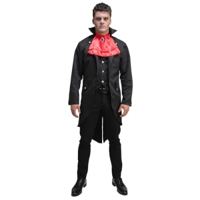 Image of Wicked Costumes Gothic Vampire Fancy Dress Costume X Large