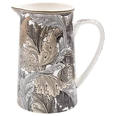 Image of lesser and pavey LP94979 Ceramic Jug Acanthus design 1 Pc, Brown
