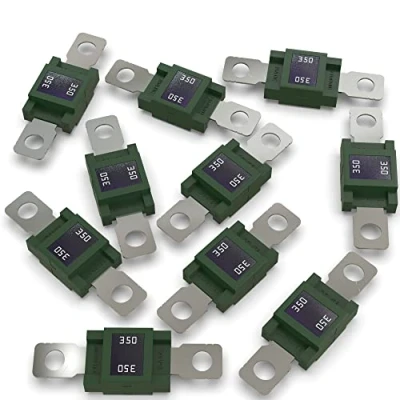 Image of AUPROTEC Mega High Current Fuse Screw 80A 500A Selection 350A Green Pack of 10