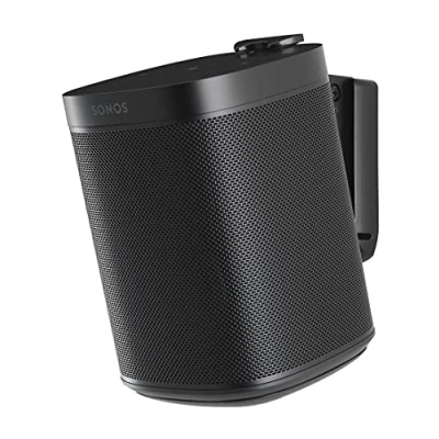 Image of Mountson Wall Mount for Sonos One, SL &amp; Play:1 (Twin Pack, Black)