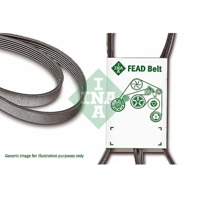 Image of 04891587AA, 04891587AB, 4891587AA, 4891587AB V ribbed belt INA FB 7PK2035 2035mm 7 MERCEDES BENZ: E Class Saloon, C Saloon