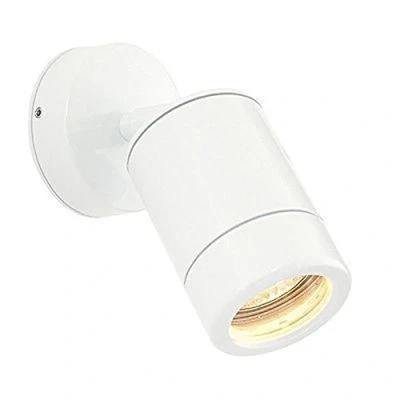 Image of Odyssey spot Wall IP44 35W Gloss White Paint ST5010W