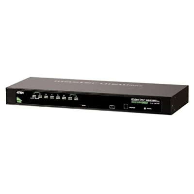 Image of ATEN PS/2 USB VGA 8 Port KVM Switch CS1308 2048 x 1536, Controls computers, cascade up to 2 levels &amp; control 64 two level password security UK, 1 Market Leader