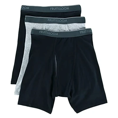 Image of Fruit of the Loom Mens Coolzone Boxer Briefs Extended Sizes 4 Pack