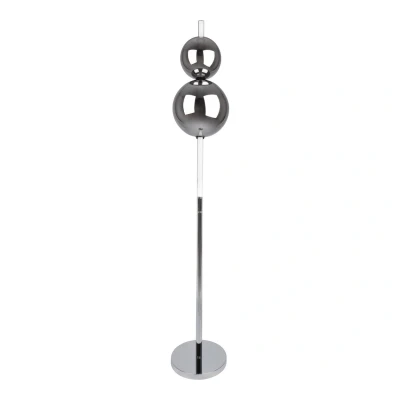 Image of Nova Dimmable LED Integrated Floor Lamp Chrome 3000K